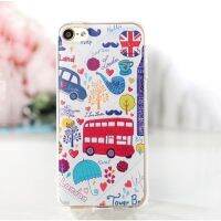 สินค้าพร้อมส่ง เคสไอพอดพิมพ์ลาย iPod touch 5/6/7 แถมฟิลม์กระจก