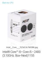 cpu  Intel® Core™ i5- Core i5 - 2400 (3.10GHz. Box-Next)1155