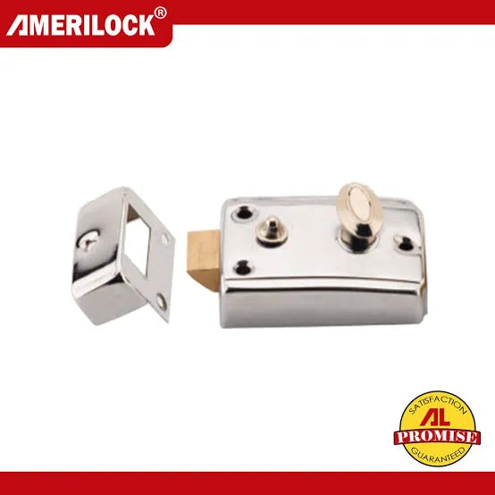 Rim Night Latch Door Lock (amerilock brand) heavy duty/pwedi e welding Lazada PH