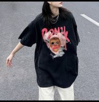 Spenzer.street | Joker rabbit tee เสื้อโอเวอร์ไซส์ เสื้อผ้าแฟชั่น สตรีท rapper travis ทราวิส 2pac ฮิต 2023 มาใหม่