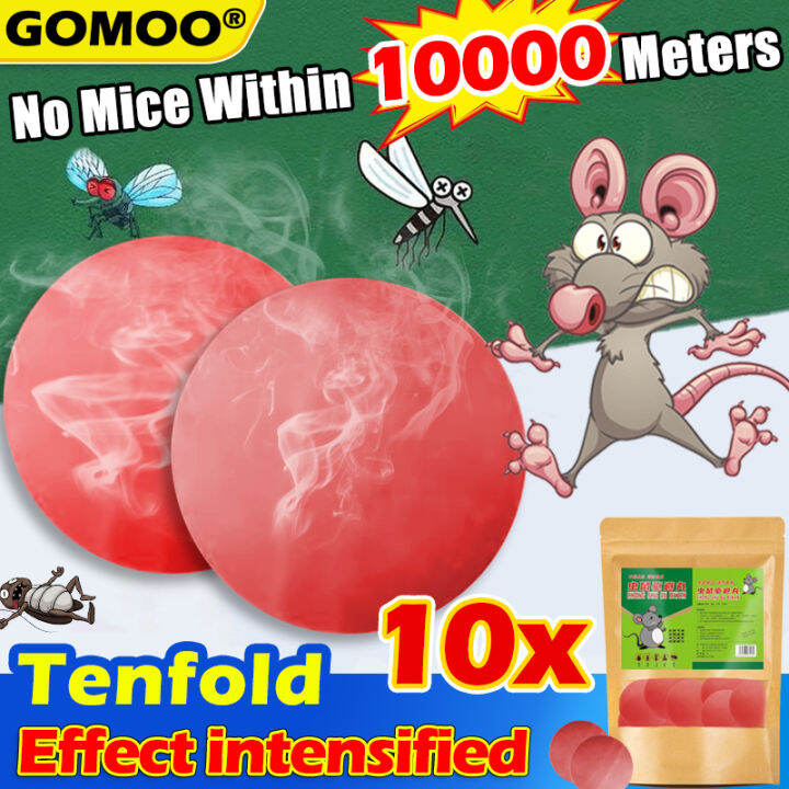 Red 10PCS Mothballs For Rats No Mice Within 20 Years 20,000 Meters