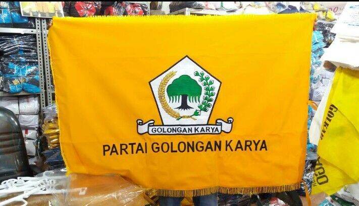 Bendera Pataka Partai Golkar GOLONGAN KARYA | Lazada Indonesia