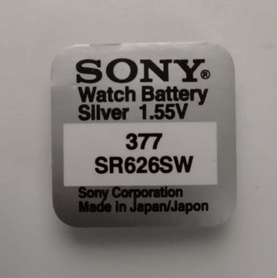 377 sr626sw ถ่าน แบตเตอรี่ นาฬิกา battery for watches SONY