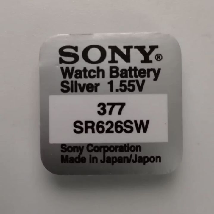 377-sr626sw-ถ่าน-แบตเตอรี่-นาฬิกา-battery-for-watches-sony