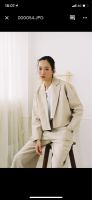 xtrasmall- linen beige blazer เสื้อเบลเซอร์ลินิน