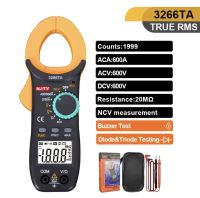 NJTY 3266TA แคลมป์มิเตอร์ Digital Clamp Meter 2000 Counts Auto Range Multimeter with NCV Test AC/DC Voltage