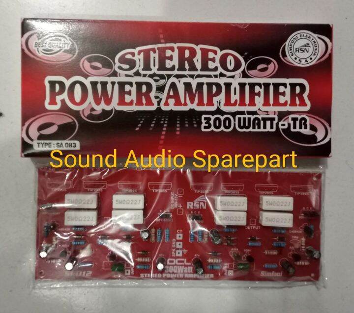 KIT DRIVER POWER AMPLIFIER OCL 300 WATT TANPA FINAL | Lazada Indonesia