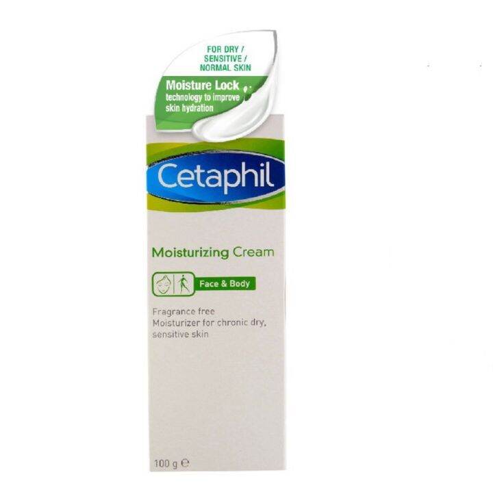 Cetaphil Moisturizing Cream Face & Body 100g Lazada