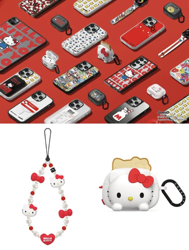 Casetify Hello Kitty Earphone Case/Mobile Phone Charm Toaster