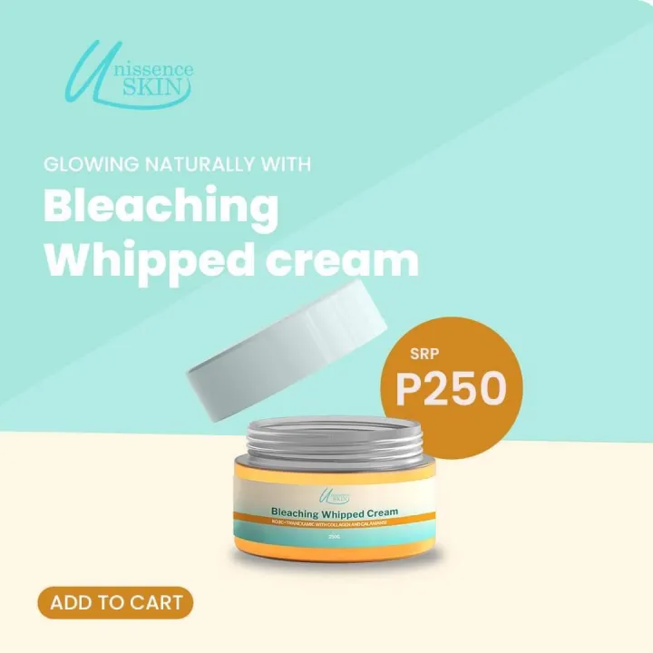 Unissence Skin Bleaching Whipped Cream Lazada PH