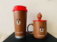 พร้อมส่งที่ไทย! Starbucks x Line Friends Brown Bear แก้วสตาร์บัคส์ x Line ของแท้ 100% พร้อมส่ง!