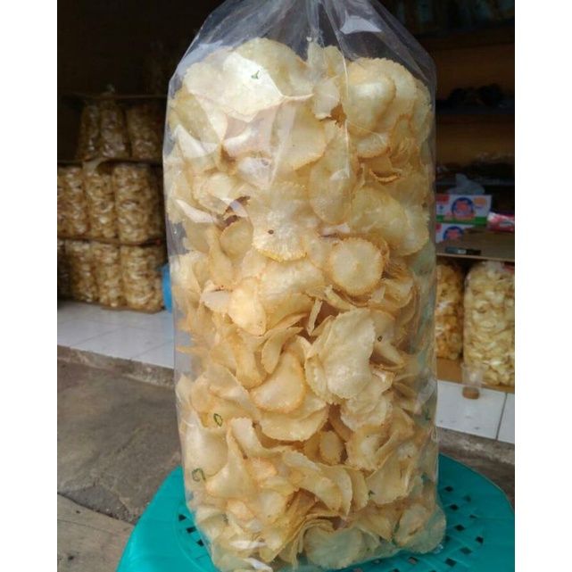 Kripik Singkong Gurih Asin Original 1kg Lazada Indonesia