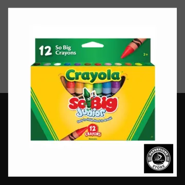 Shop Crayola Jumbo Crayons 12 Non Toxic with great discounts and prices  online - Oct 2023