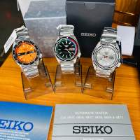 นาฬิกา SEIKO 5 SPORTS Retro Color Collection SPORTS STYLE Special Edition รุ่น  SRPK09K สีเทา  SRPK11K1 สีส้ม  SRPK13K1 สีดำ   ราคาปกติ 14,500 บาท