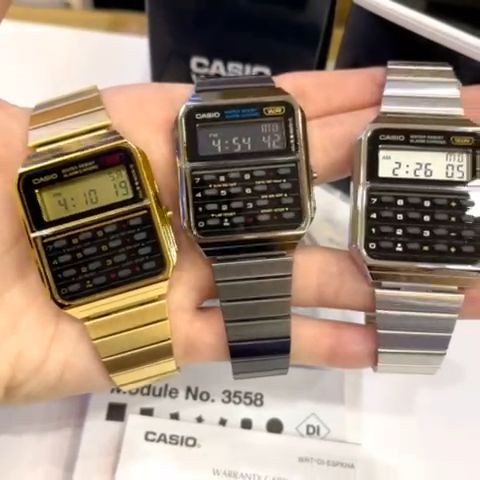 CASIO CA-500WE/WEG/WEGG] CALCULATOR DIGITAL WATCH | Lazada