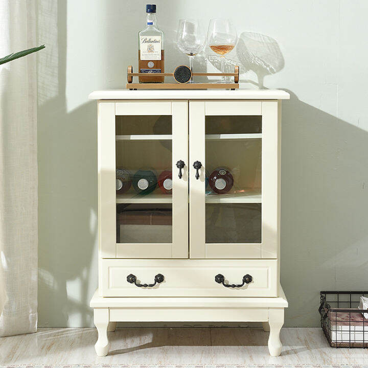 European Style Wine Cabinet Simple Sideboard Cabinet Complete Living ...