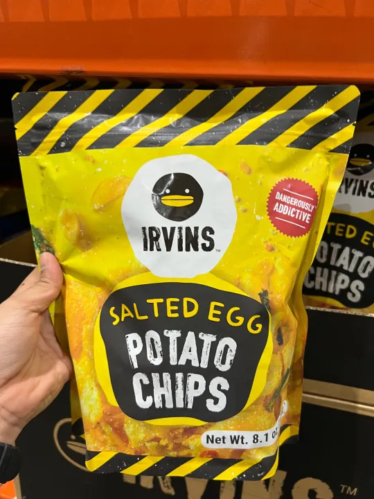 IRVIN’S SALTED EGG POTATO CHIPS | Lazada PH