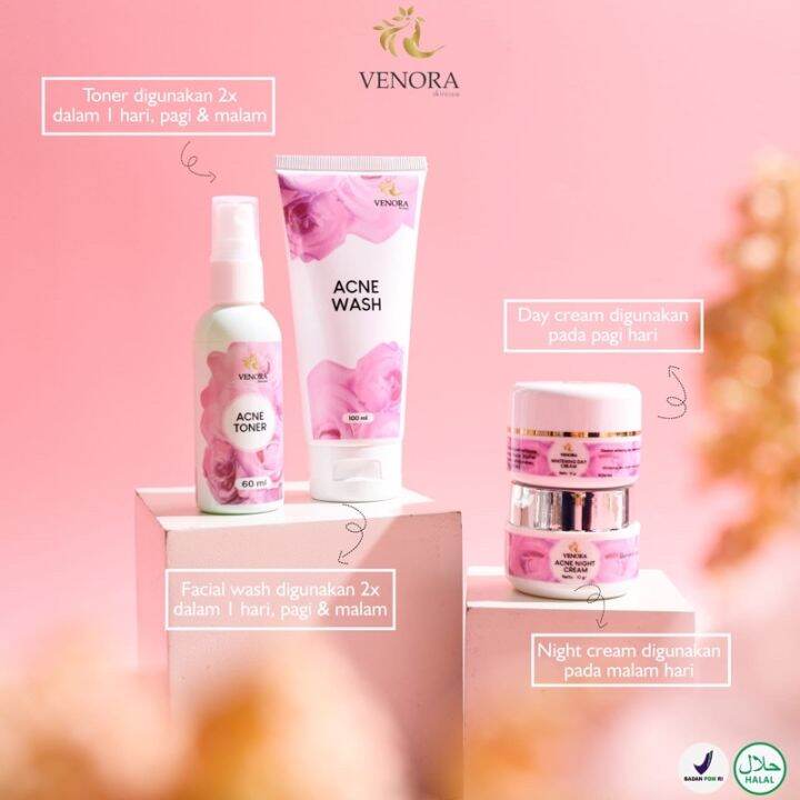 ECER venora skincare Lazada Indonesia