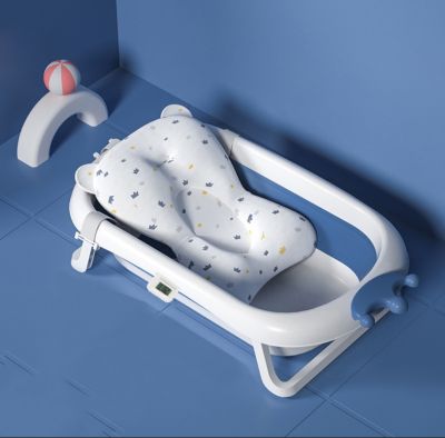 1ฟรี1อ่างอาบน้ำทารกมีที่วัดอุณหภูมิ(ฟรีเบาะรอง)
