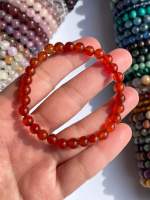 สร้อยข้อมือหินคาร์เนเลี่ยน ( Carnelian ) สีโทนส้ม ใสๆ เส้นเล็ก ราคาน่ารัก ?

?Size ลูกปัด 6.5 mm. 
? ขนาดข้อมือ 16 cm.