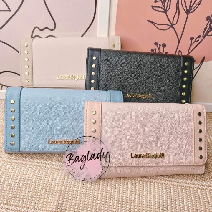 Laura biagotti italia studs long wallet | Lazada PH