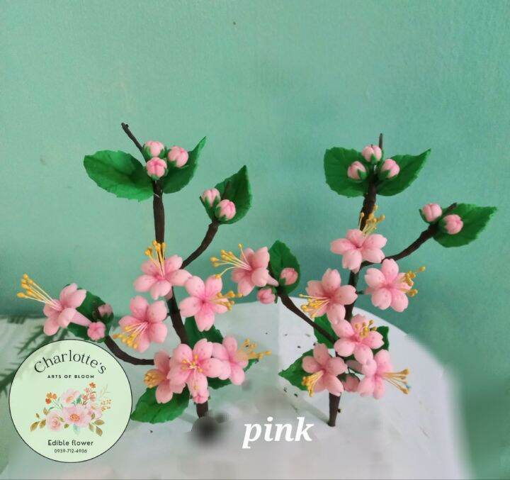 Edible Cherry Blossom Cake Topper Lazada PH