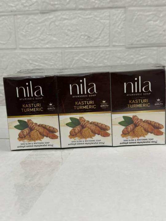 NILA KASTURI HANDMADE TURMERIC SOAP 75g Lazada PH