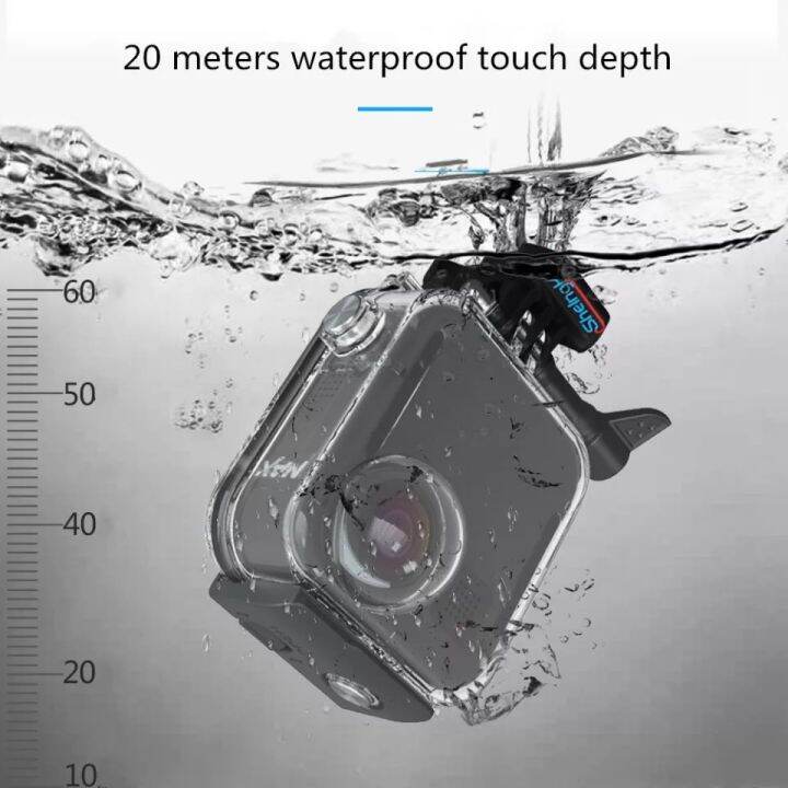 เคสกันน้ำ-gopro-max-รุ่นทัชสกรีน-waterproof-housing-case-for-gopro-max-diving-protection-underwater-dive-cover-hd-touchscreen-for-gopro-max-camera-accessories