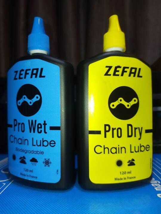 ZEFAL PRO Wet & PRO Dry Bike CHAIN LUBE FRANCE 120ml Lazada PH