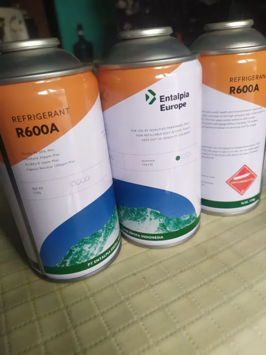 Freon kaleng r600 merk REFRIGERANT Lazada Indonesia