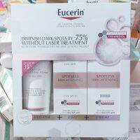 Eucerin Spotless Brightening Set. [ Foam &amp; Day Fluid &amp; Nigth Fluid ] เซ็ตลดจุดด่างดำ กระ ฝ้าแดด