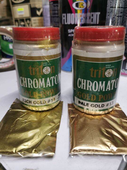 Triton Chromatone GOLD Powder 200g paint | Lazada PH