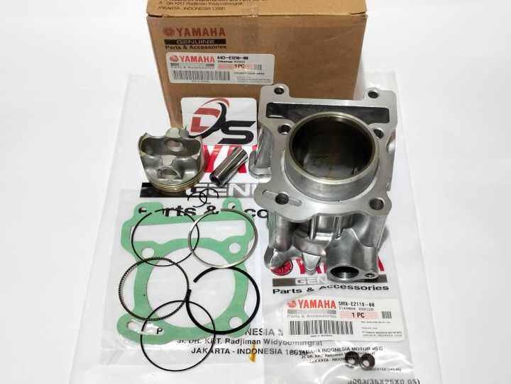 Blok Seher Xeon karbu original (44D) 125cc komplit isi piston Lazada