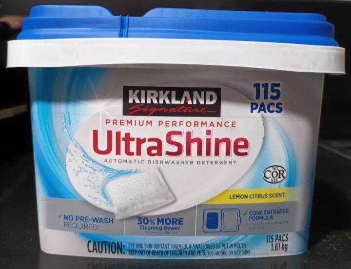 Kirkland Signature Platinum Performance UltraShine Dishwasher Detergent
