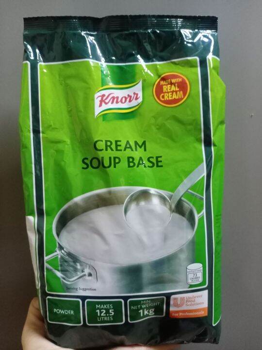 1Kg Knorr Cream Soup Base Made with Real Cream Makes 12.5 Liters