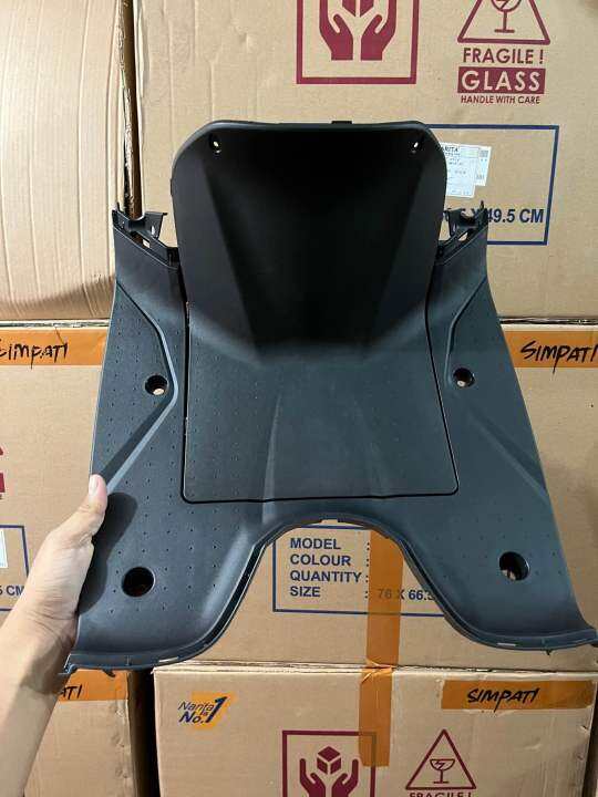 Cover step floor genio bordes genio pijakan kaki plus tutup aki genio