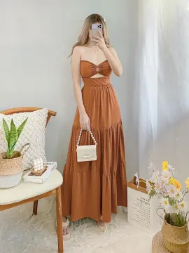 Shop Tube Maxi Long Dress Beach with great discounts and prices