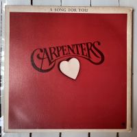 1 LP Vinyl แผ่นเสียง ไวนิล Carpenters - A SONG FOR YOU (Japan 1st Press 1972) (0212)