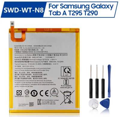 เปลี่ยนแบตเตอรี่ แท็บเล็ต สำหรับ Samsung Galaxy Tab A T295 T290 battery SWD-WT-N8 แท็บเล็ตแบตเตอรี่