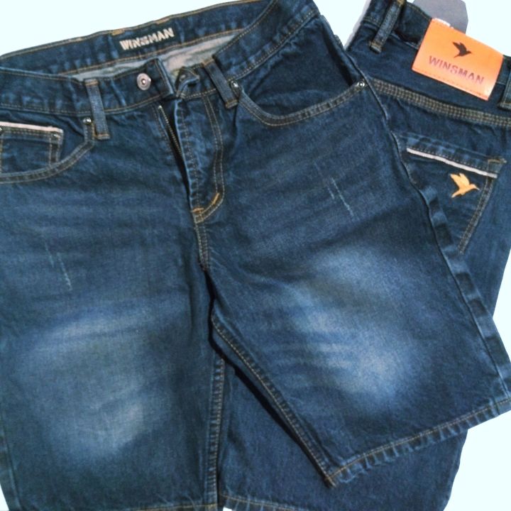 m-jeans-กางเกงยีนส์ขาสั้นริมแดง-ริมแดงฟอก-size-28-42-เป้าซิฟ