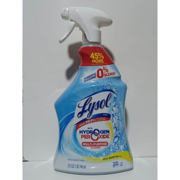 Lysol MultiPurpose Cleaner with Hydrogen Peroxide, Citrus 32oz Lazada PH