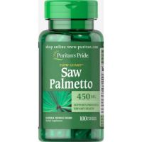 Puritans pride Saw Palmetto 450 mg 100 Capsules