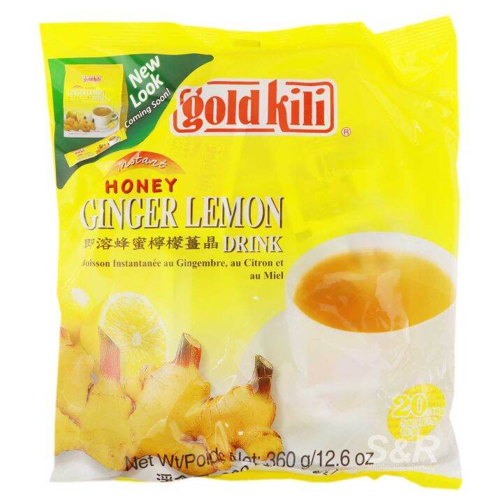 Gold Kili Instant Honey Ginger Lemon Drink 20 Sachet Sticks Lazada PH