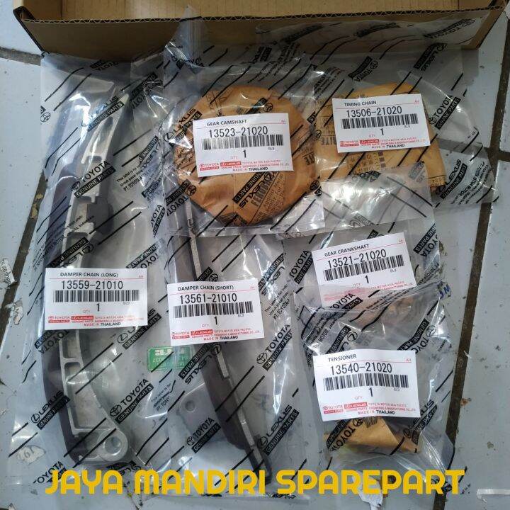 Timing Chain Set Toyota Vios Old Lama Original 1set Lazada Indonesia