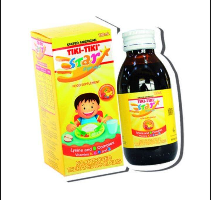 Tiki Tiki Star Syrup for Kids | Lazada PH