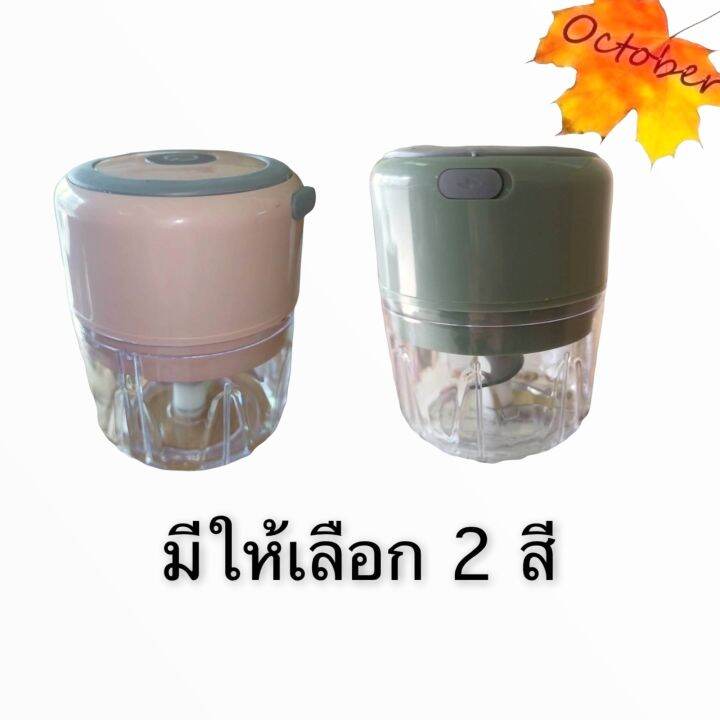 เครื่องปั่นอเนกประสงค์-เครื่องบดสับขนาดเล็กไฟฟ้า-100ml