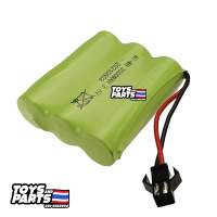 Battery 3.6V 3500 mAh. Ni-MH Plug SM ถ่านชาร์จ 3.6โวลต์ ปลั๊กแบบ SM  Ni-MH 3.6V 3500 mAh.  ขนาด 1.5 x 45 x 50 mm.