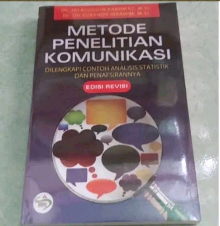 Buku METODE PENELITIAN KOMUNIKASI Edisi Revisi BY Jalaludin Rakhmat ...