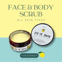 Yuzu Face &amp; Body Scrub (All Skin Types) for Summer