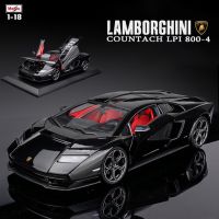 โมเดลรถเหล็ก 1/18 Lamborghini Countach LPI 800-4 [Maisto]